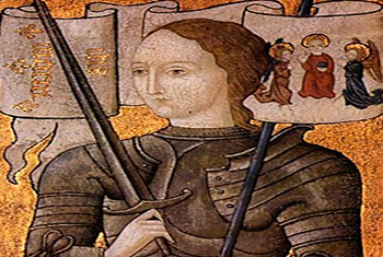 Η Jeanne d’Arc ως σύμβολο μαχητικότητας